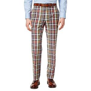 Lauren Ralph Lauren Madras Plaid Chino Pants